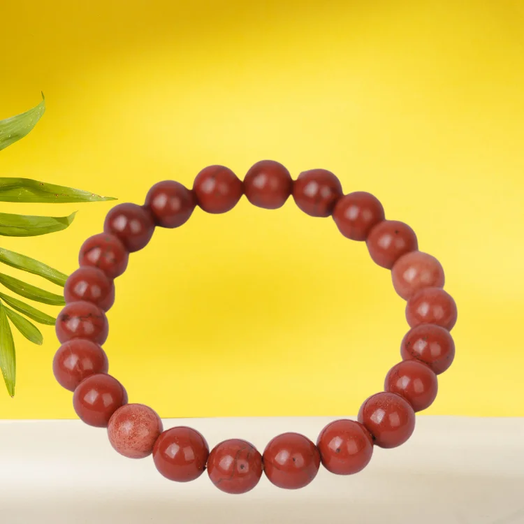 Natural Red Jasper  Bracelet